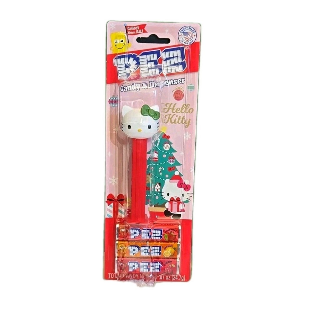 NEW Hello Kitty by Sanrio Christmas PEZ Candy & Dispenser Holiday Edition Sealed